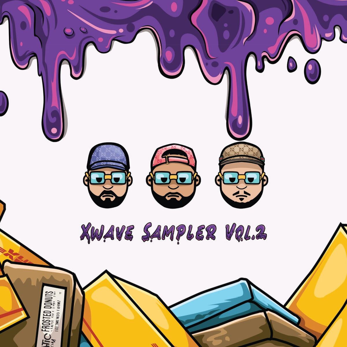 Album cover of XWAVE SAMPLER VOL. 2