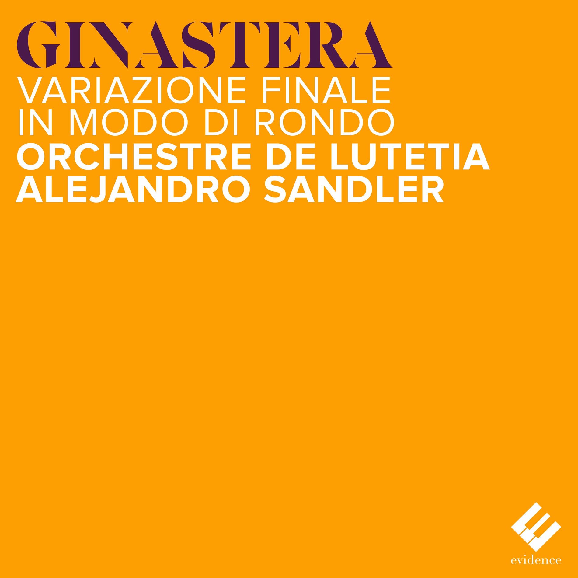 Album cover of Ginastera: Variaciones concertantes, Op. 23: XII. Variazione finale in modo di rondo per orchestra