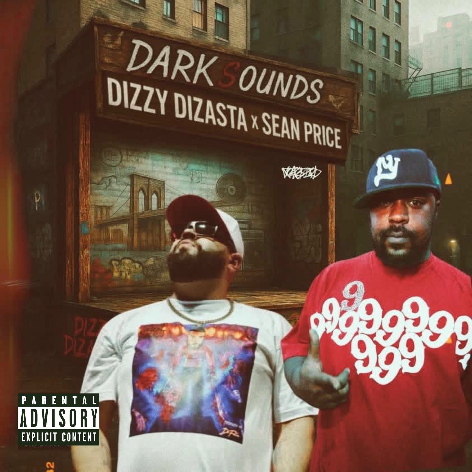 Album cover of Dark Sounds (feat. Sean Price & DJ Grazzhoppa)