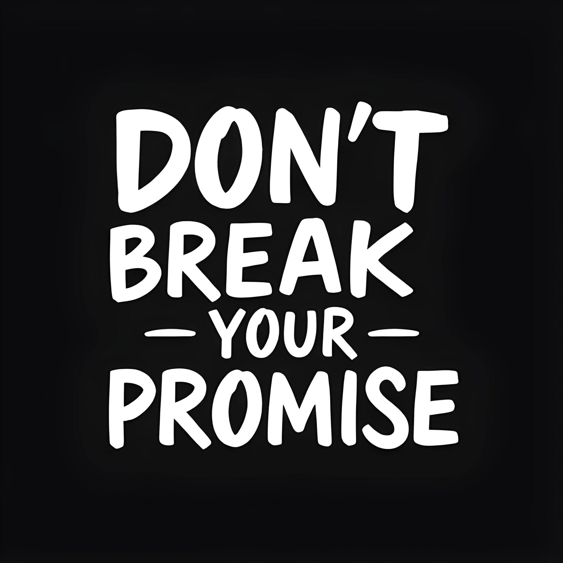 Album cover of Don't Break Your Promise