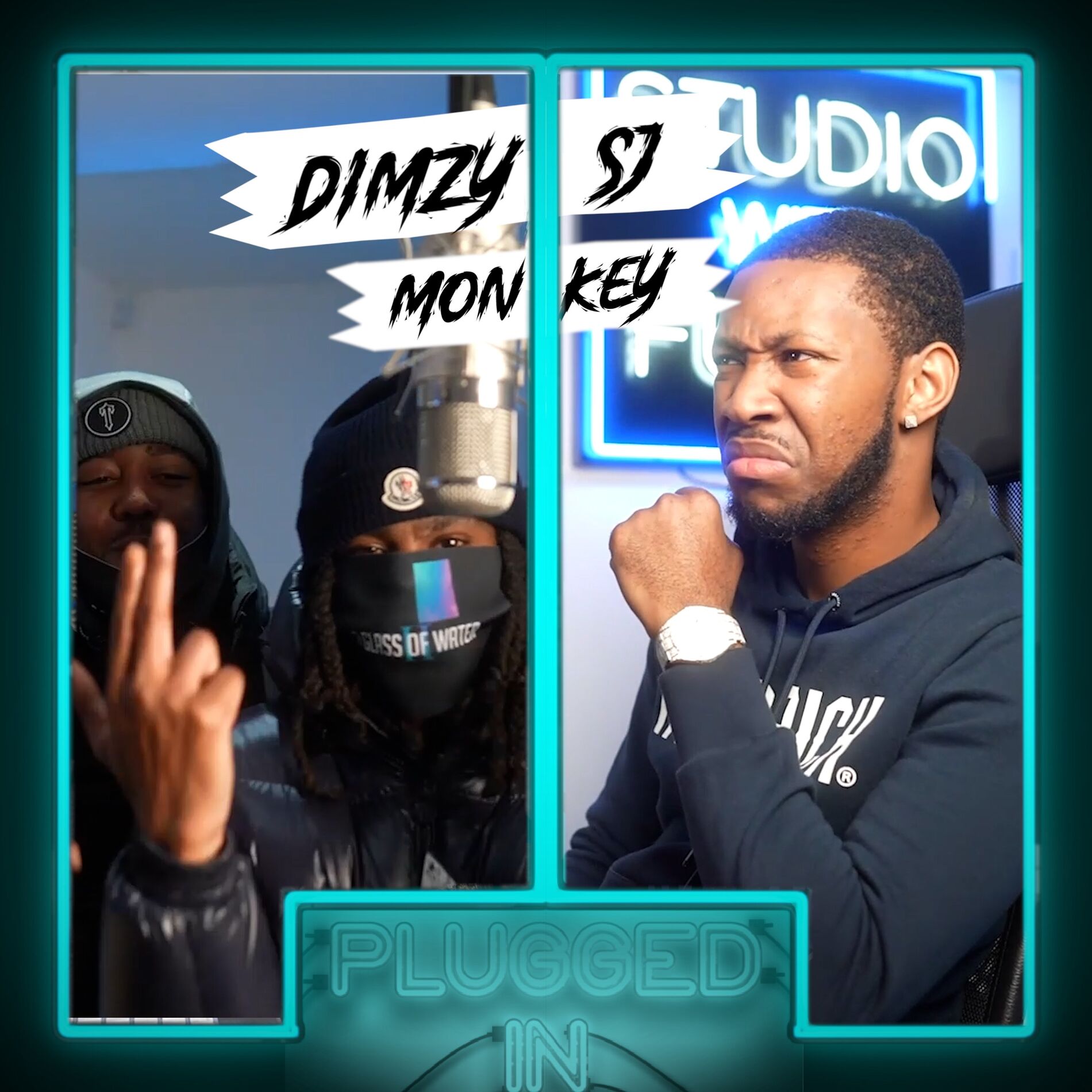 Album cover of Dimzy x Monkey x Sj x Fumez the Engineer - Plugged in, Pt. 2