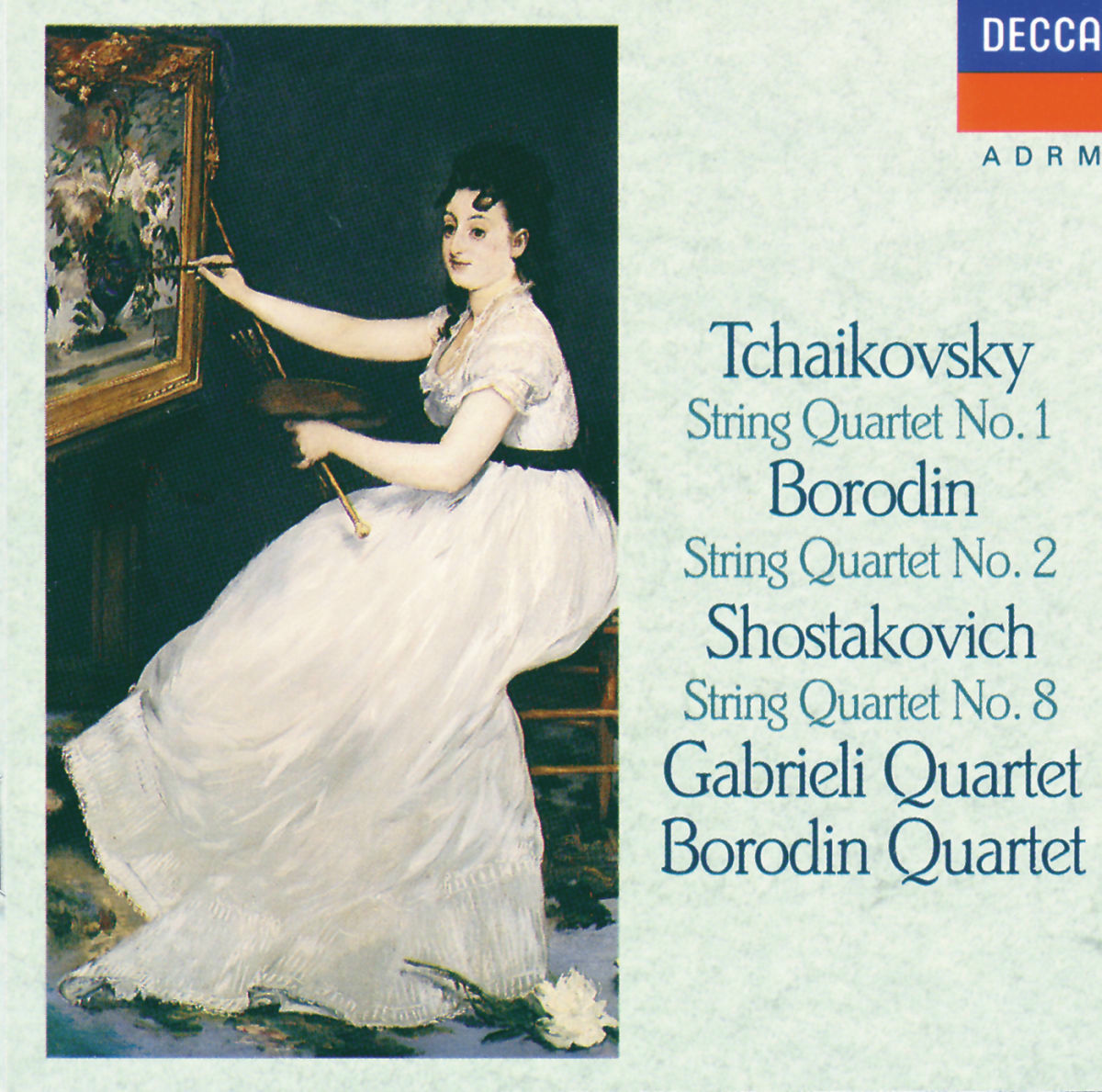 Album cover of String Quartet No. 2 in D Major : Borodin: String Quartet No. 2 in D Major: IV. Finale. Andante – Vivace