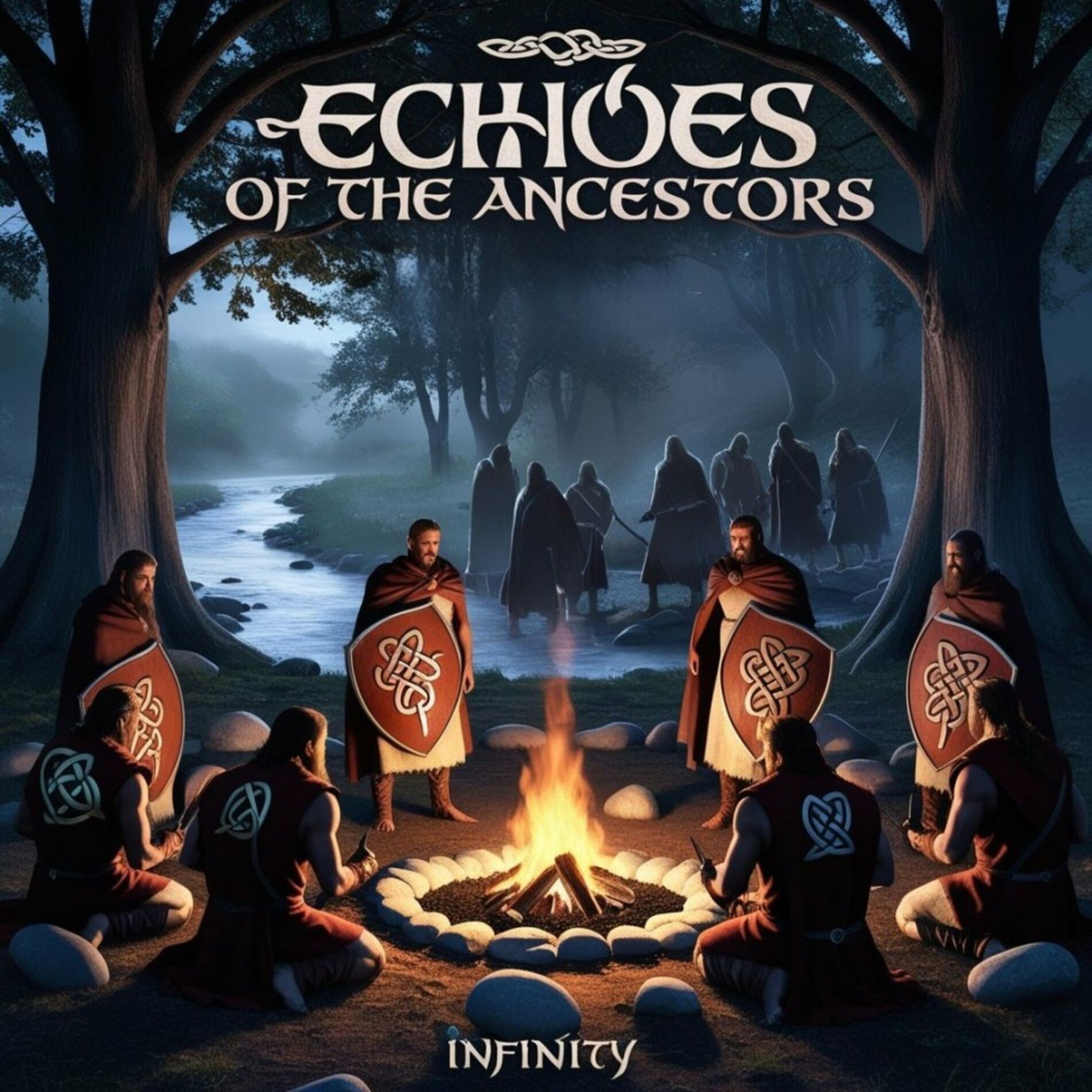 Album cover of Echoes of the Ancestors: Celtic Songs of the Forest