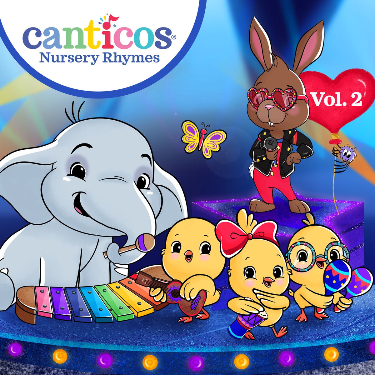 Album picture of Canticos Nursery Rhymes, Vol. 2