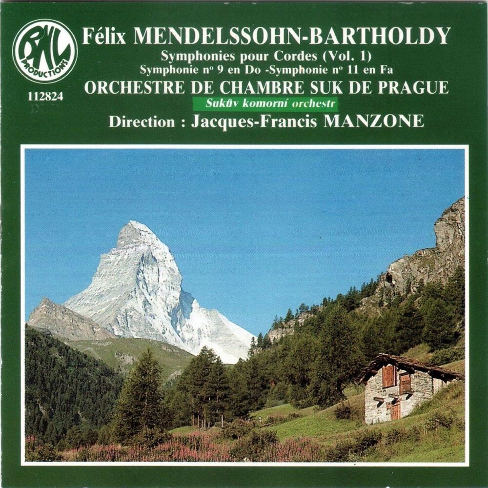 Picture of Mendelssohn: Symphonies pour Cordes