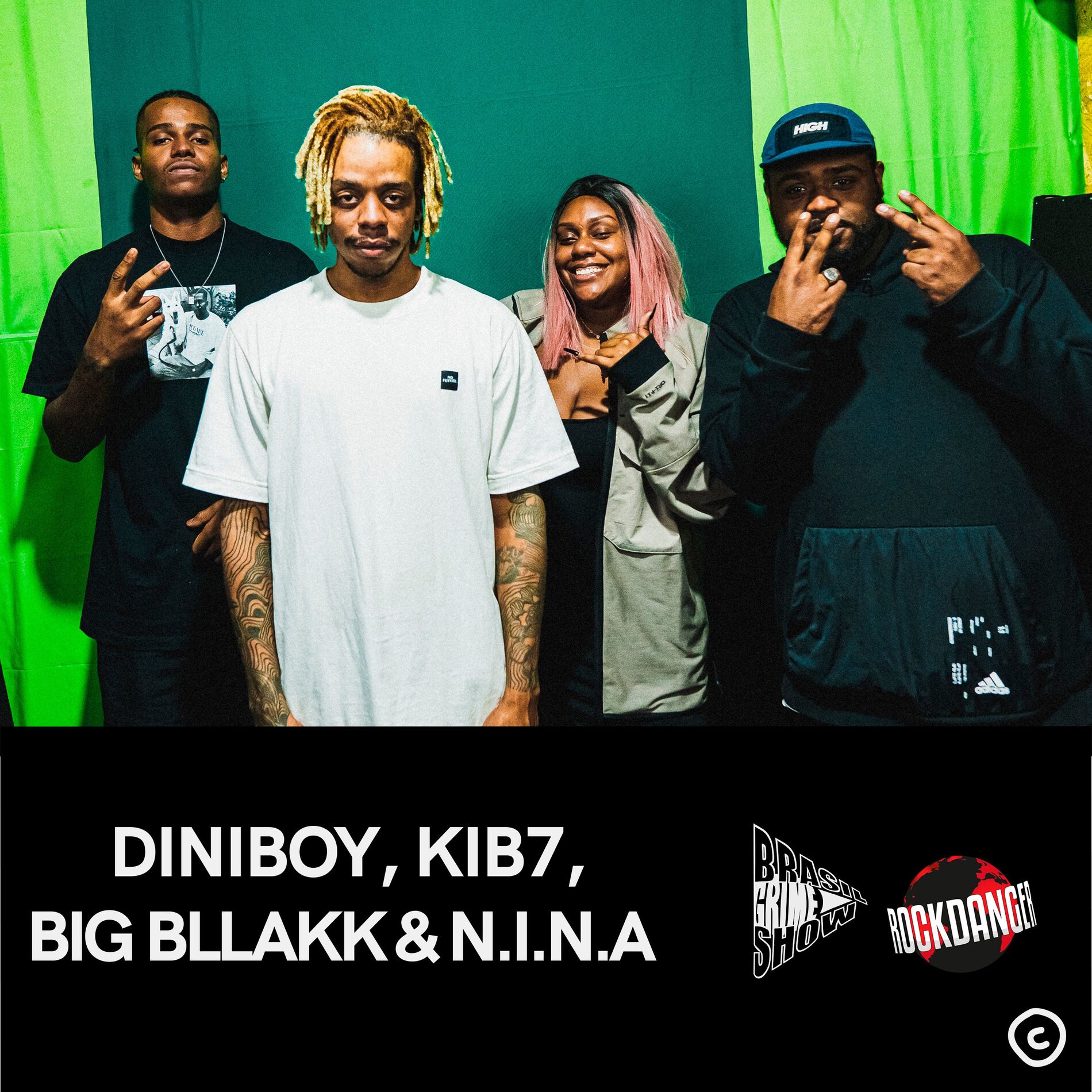 Album cover of Rock Danger Brasil Grime Show - Big Bllakk X N.I.N.A