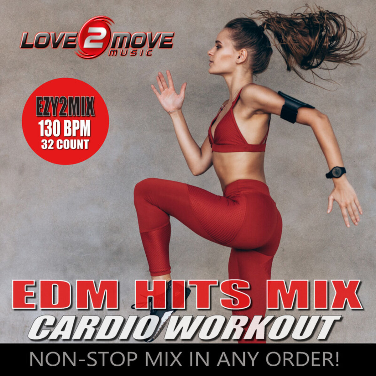 Album cover of EDM Hits Mix: Cardio Workout (Ezy2Mix Non-Stop Mix)
