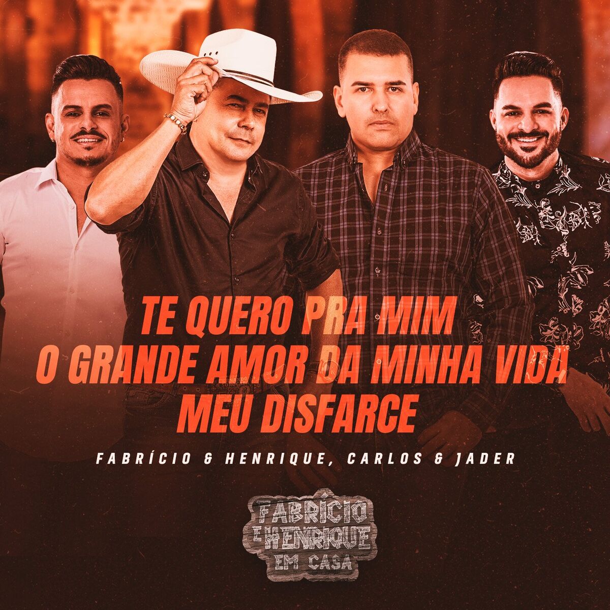 Album cover of Te Quero Pra Mim / O Grande Amor Da Minha Vida / Meu Disfarce (Em Casa, Ao Vivo)