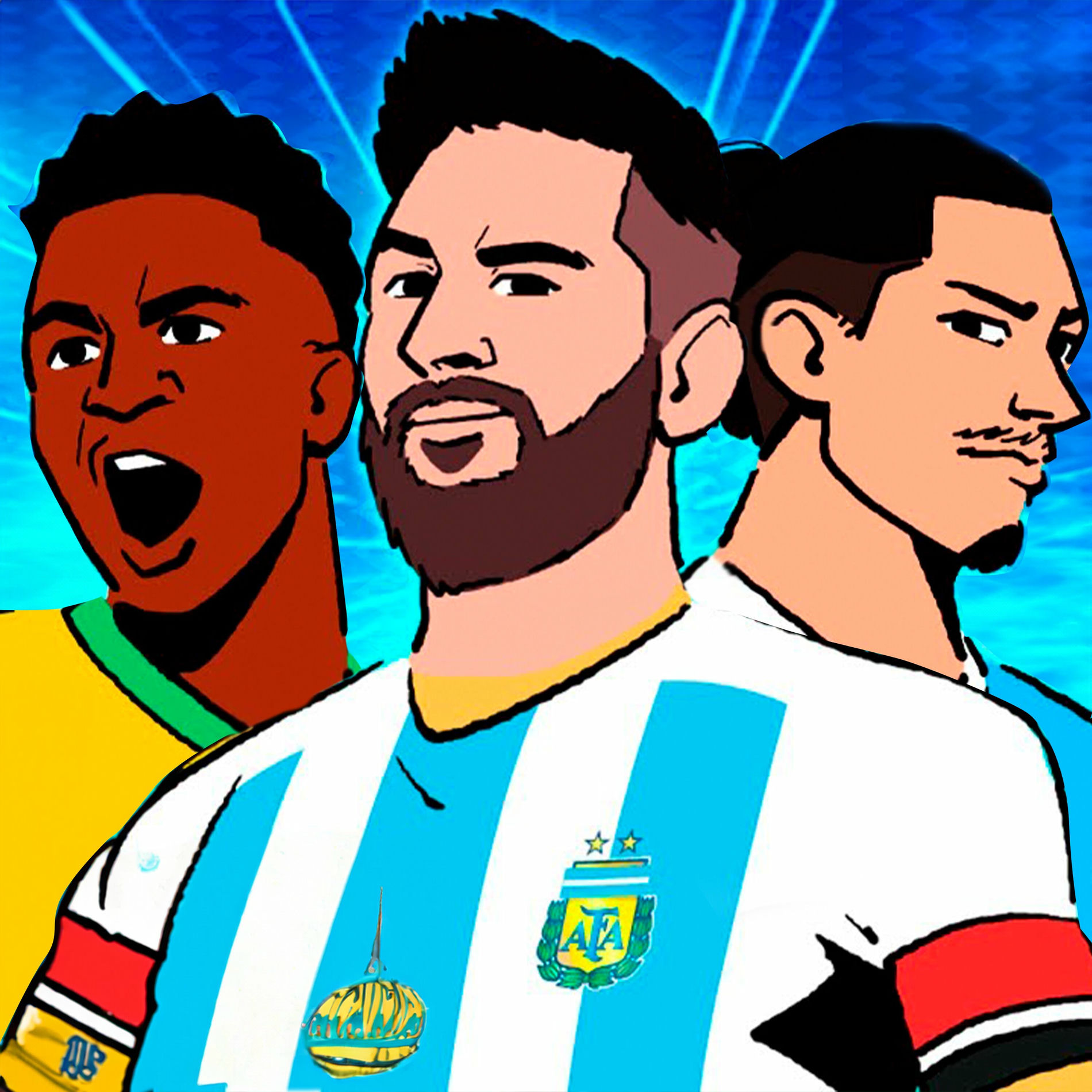 Album cover of Quem Vai Ser o Craque da Copa América 2024?