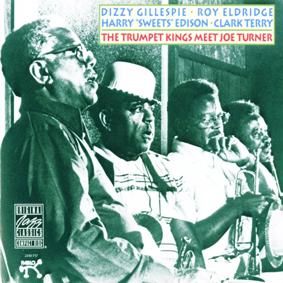 Album cover of The Trumpet Kings Meet Joe Turner