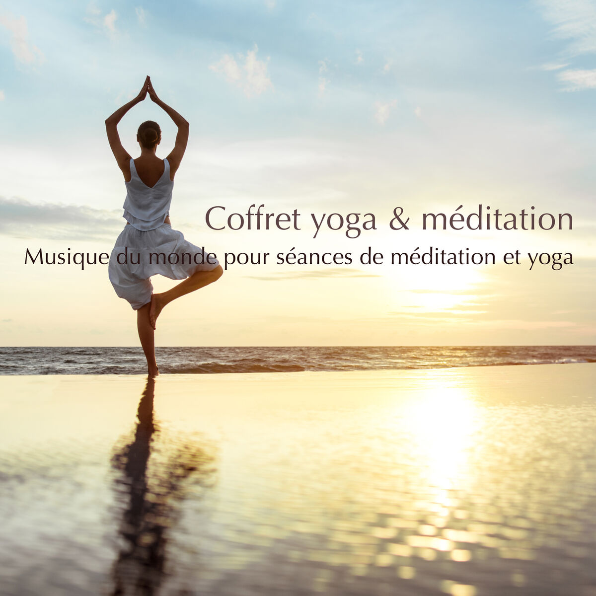 Album cover of Coffret yoga & méditation: Musique du monde pour séances de méditation et yoga