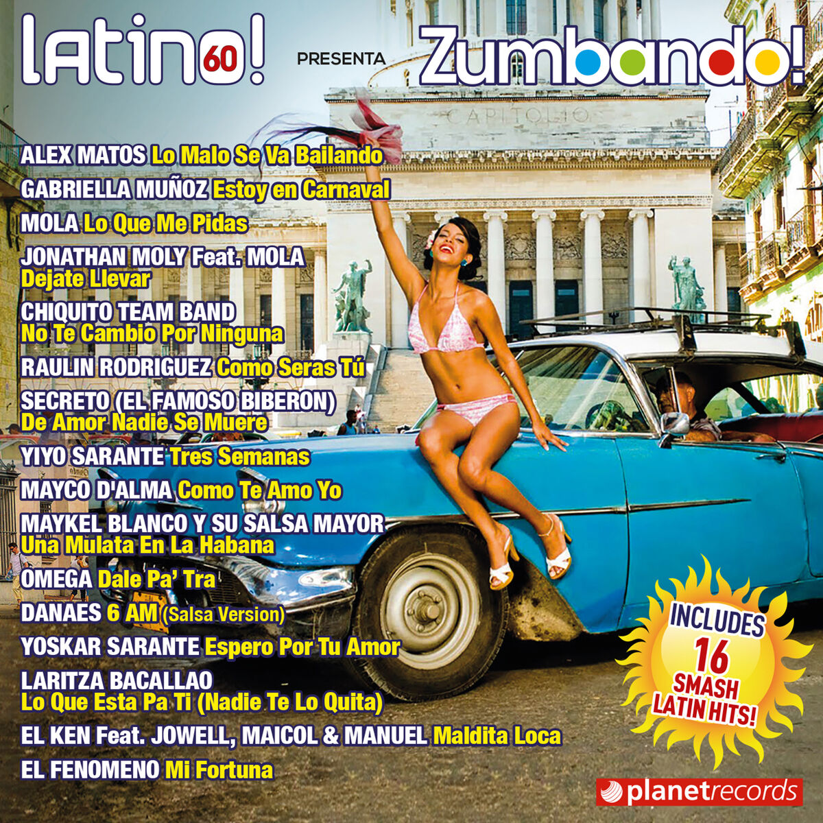 Album cover of Latino 60 presenta Zumbando (World Edition) (Salsa Bachata Merengue Reggaeton Dembow Fitness)