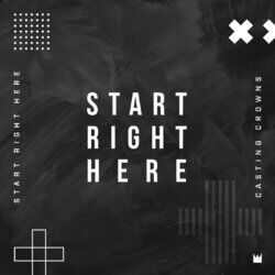 Cover of Start Right Here (Single Version)