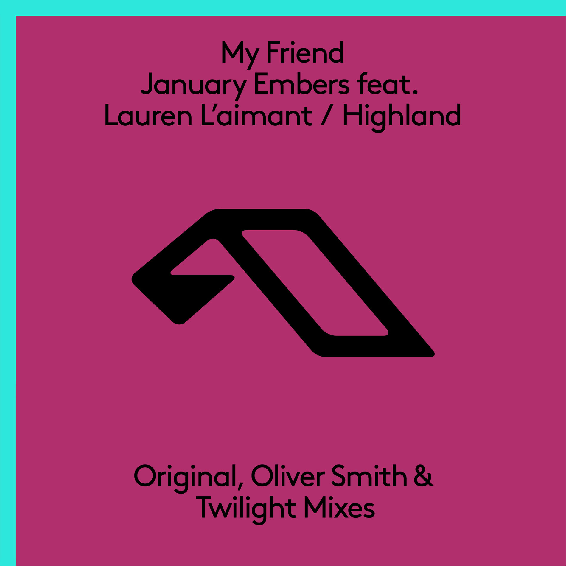 Album cover of January Embers feat. Lauren L'aimant / Highland