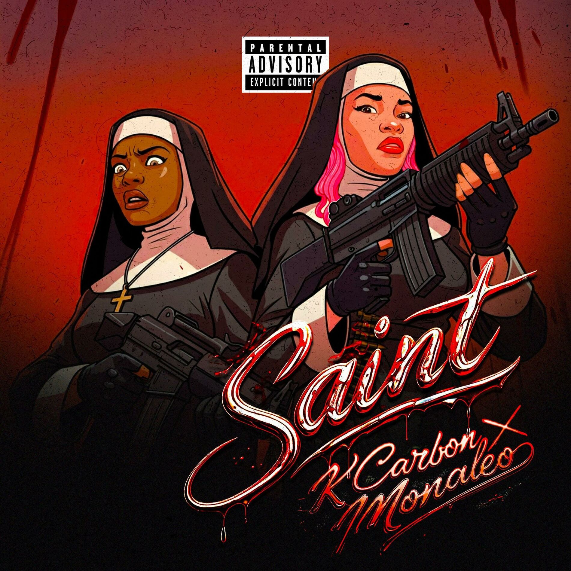 Album cover of Saint (feat. Monaleo)