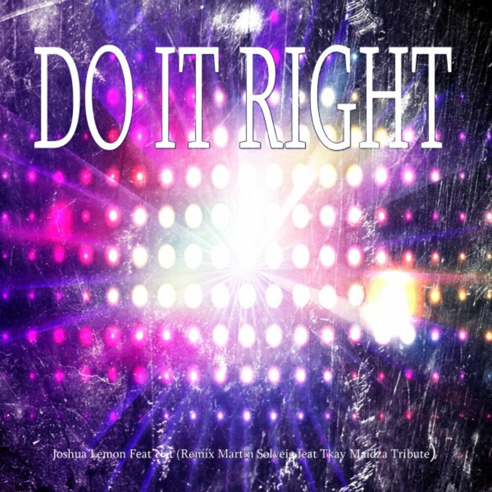 Picture of Do It Right (Remix Martin Solveig Feat Tkay Maidza Tribute)