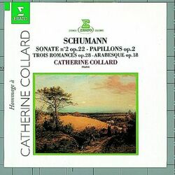 Cover of Schumann : Piano Sonata No.2, Arabeske & Papillons