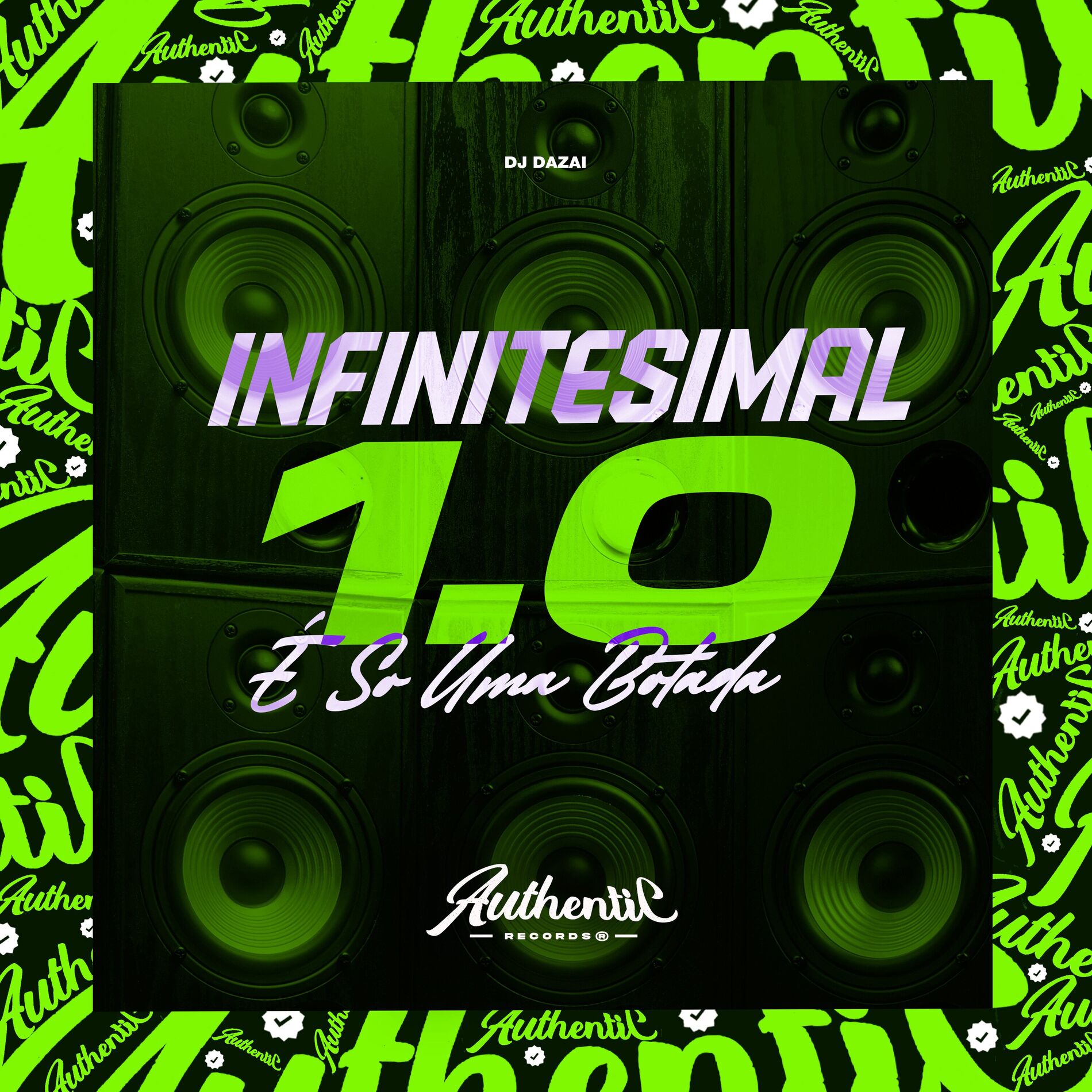 Album cover of Infinitesimal 1.0 - É Só uma Botada