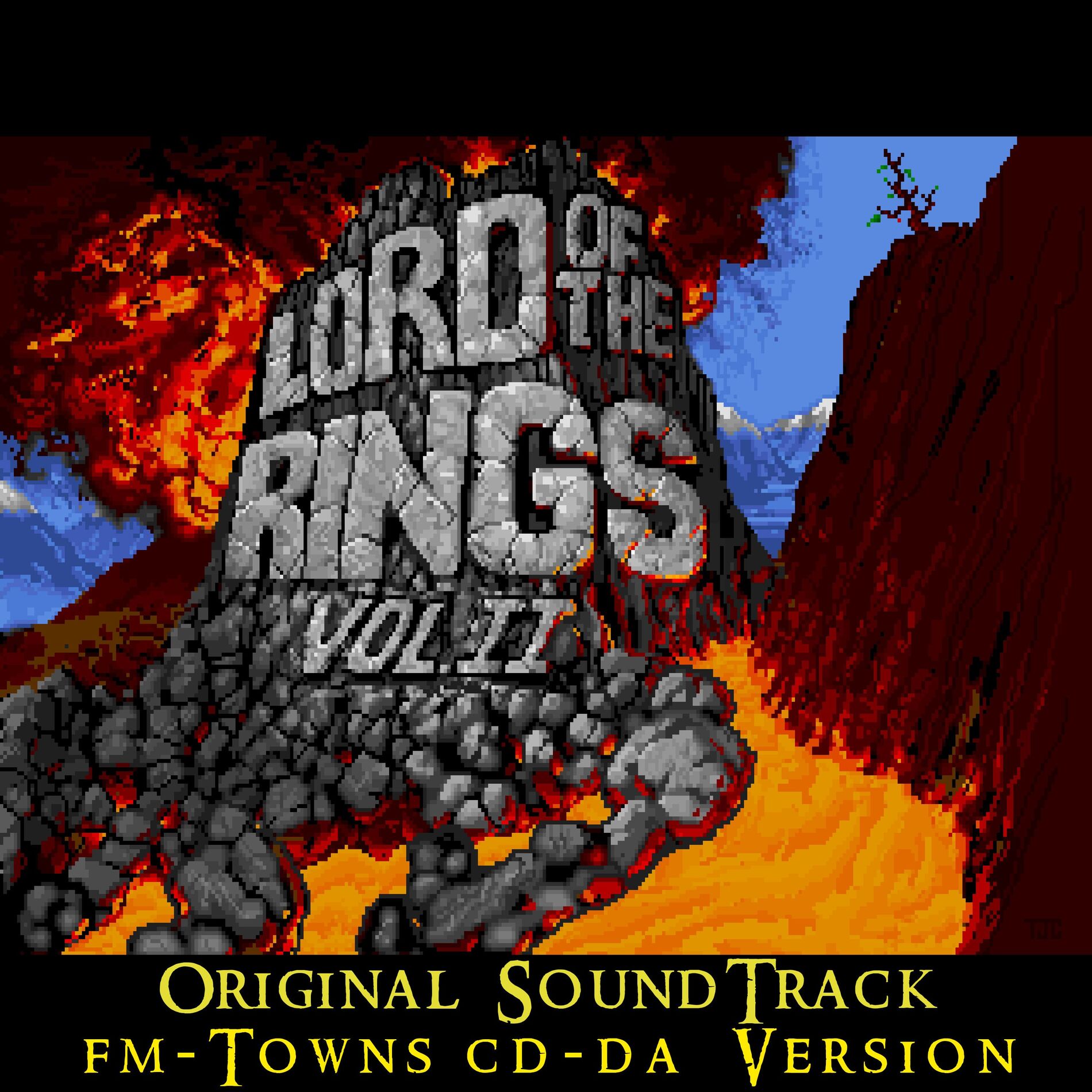 Album cover of The Lord of the Rings, Vol. II: The Two Towers: FM-TOWNS CD-DA (Original Game Soundtrack)