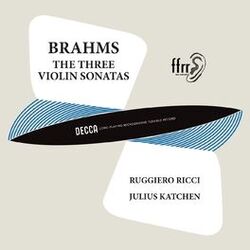Cover of Brahms: Violin Sonata No. 1; Violin Sonata No. 2; Violin Sonata No. 3 (Ruggiero Ricci: Complete Decca Recordings, Vol. 16)