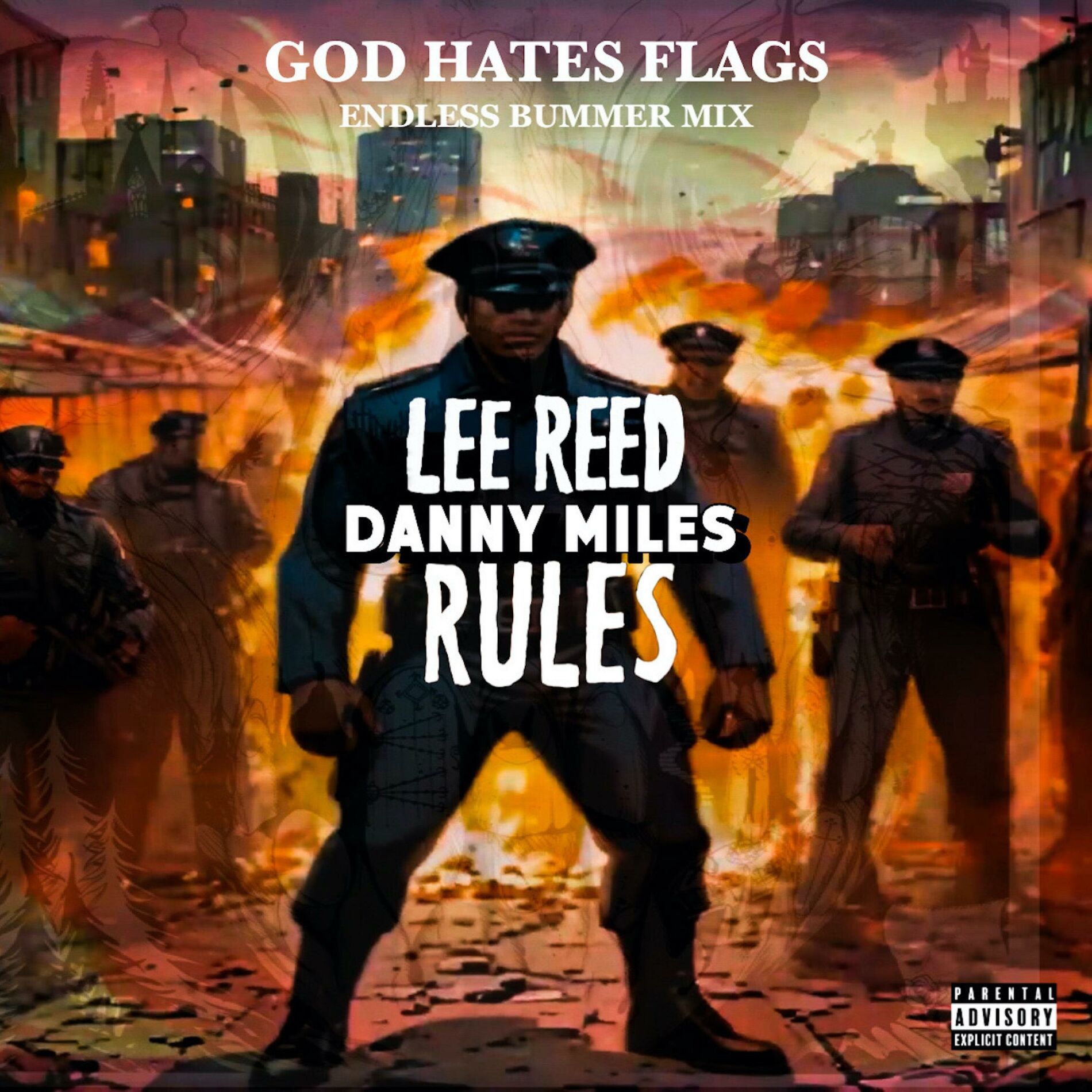 Album cover of God Hates Flags (Endless Bummer Remix)