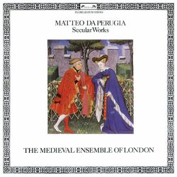 Cover of Matteo da Perugia: Secular Works