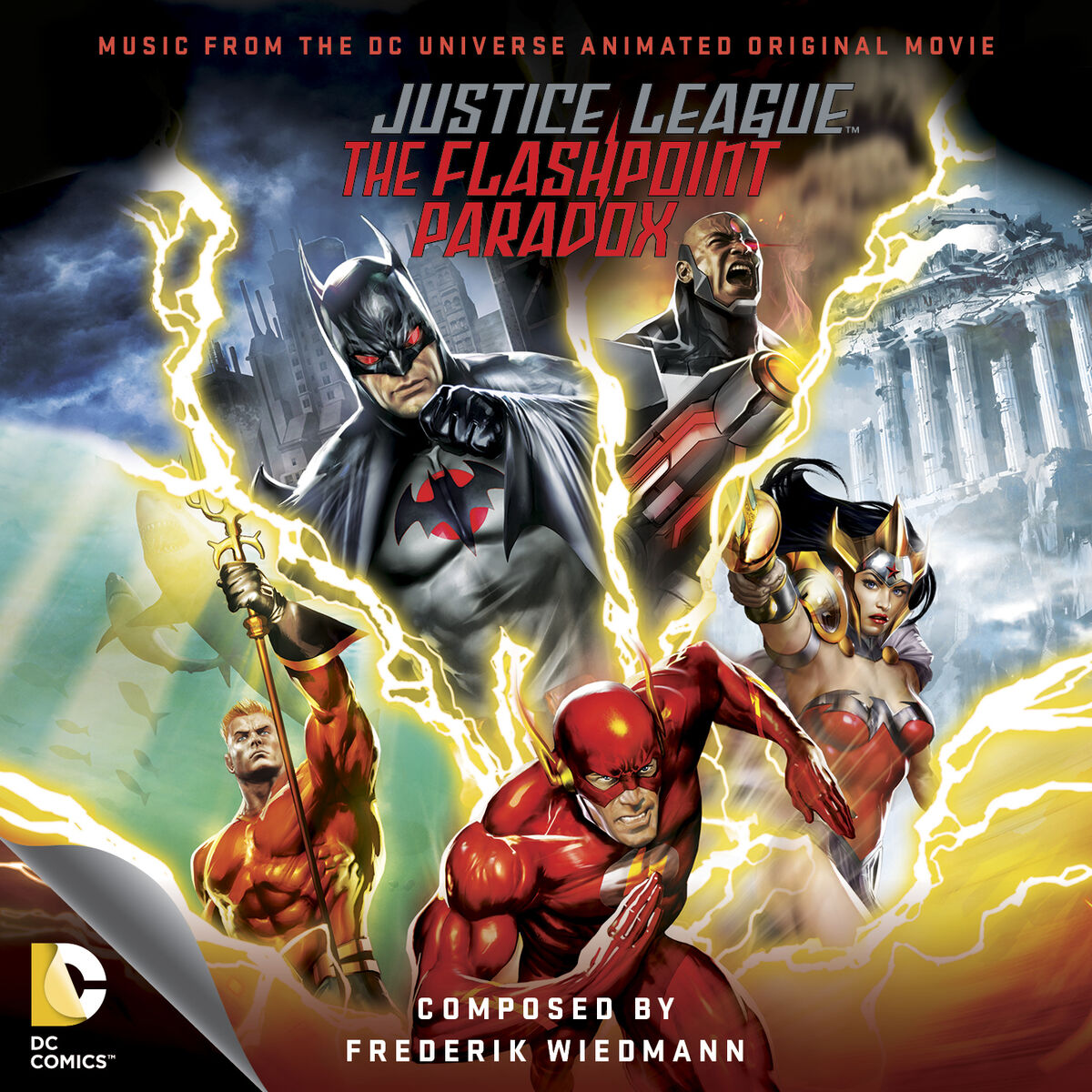 Album cover of Justice League: The Flashpoint Paradox (Music from the DC Universe Animated Original Movie)