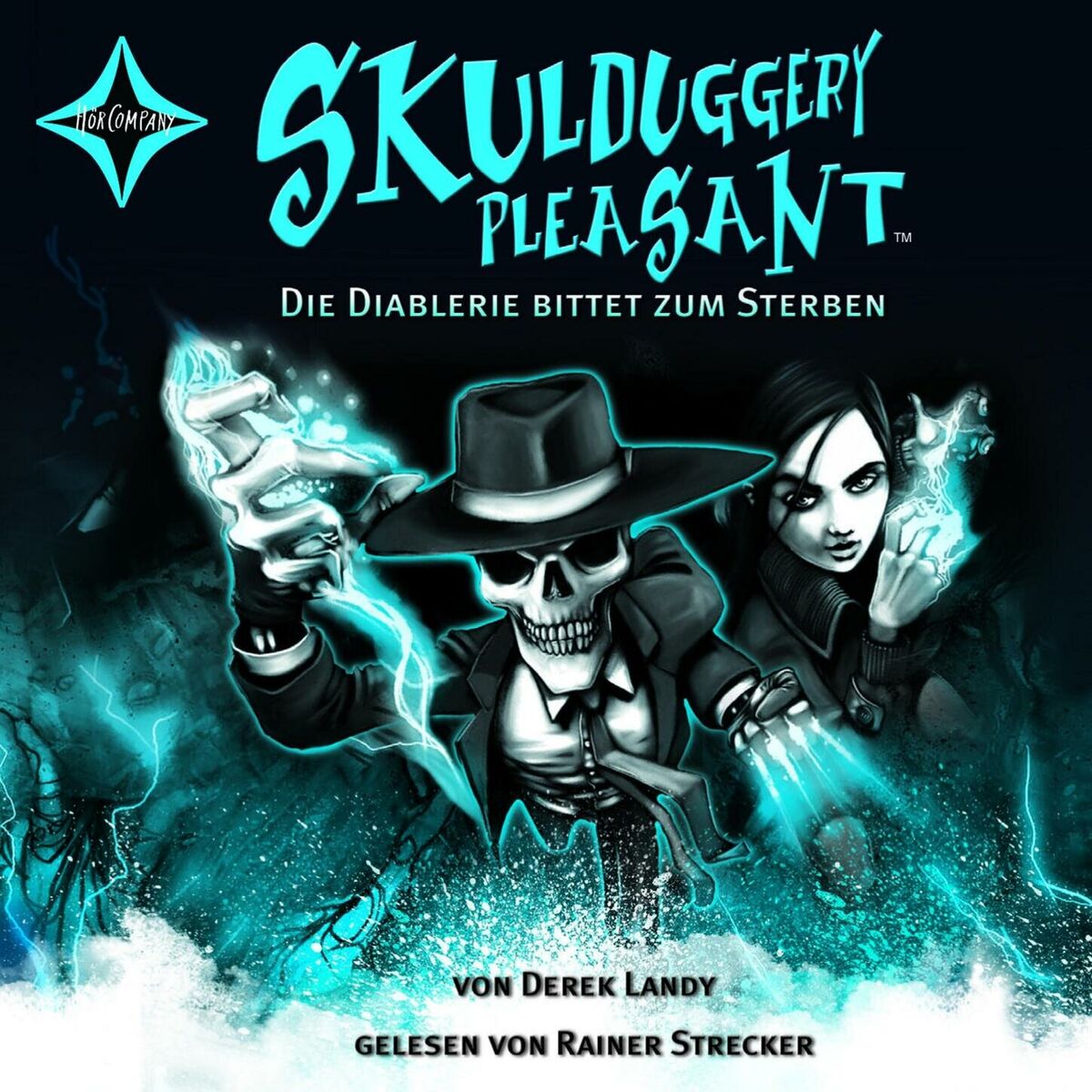 Album cover of Die Diablerie bittet zum Sterben - Skulduggery Pleasant, Teil 3 (gekürzt)