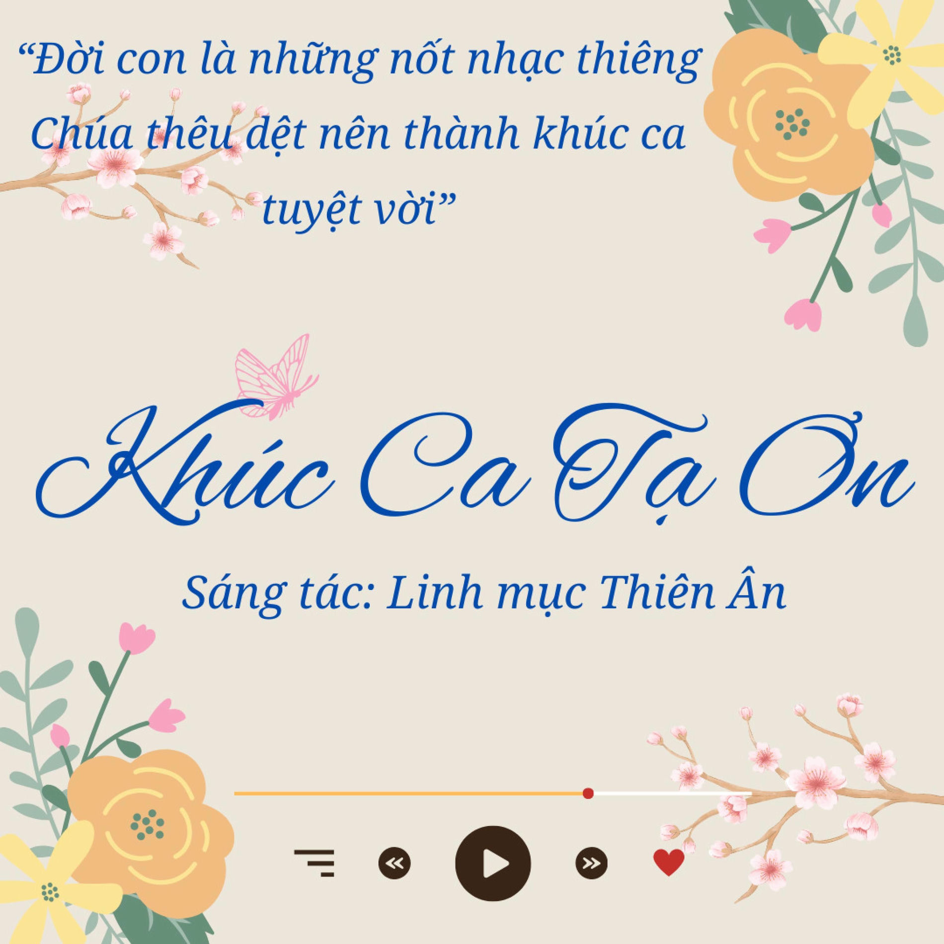 Album cover of Khúc Ca Tạ Ơn (Thánh Ca)
