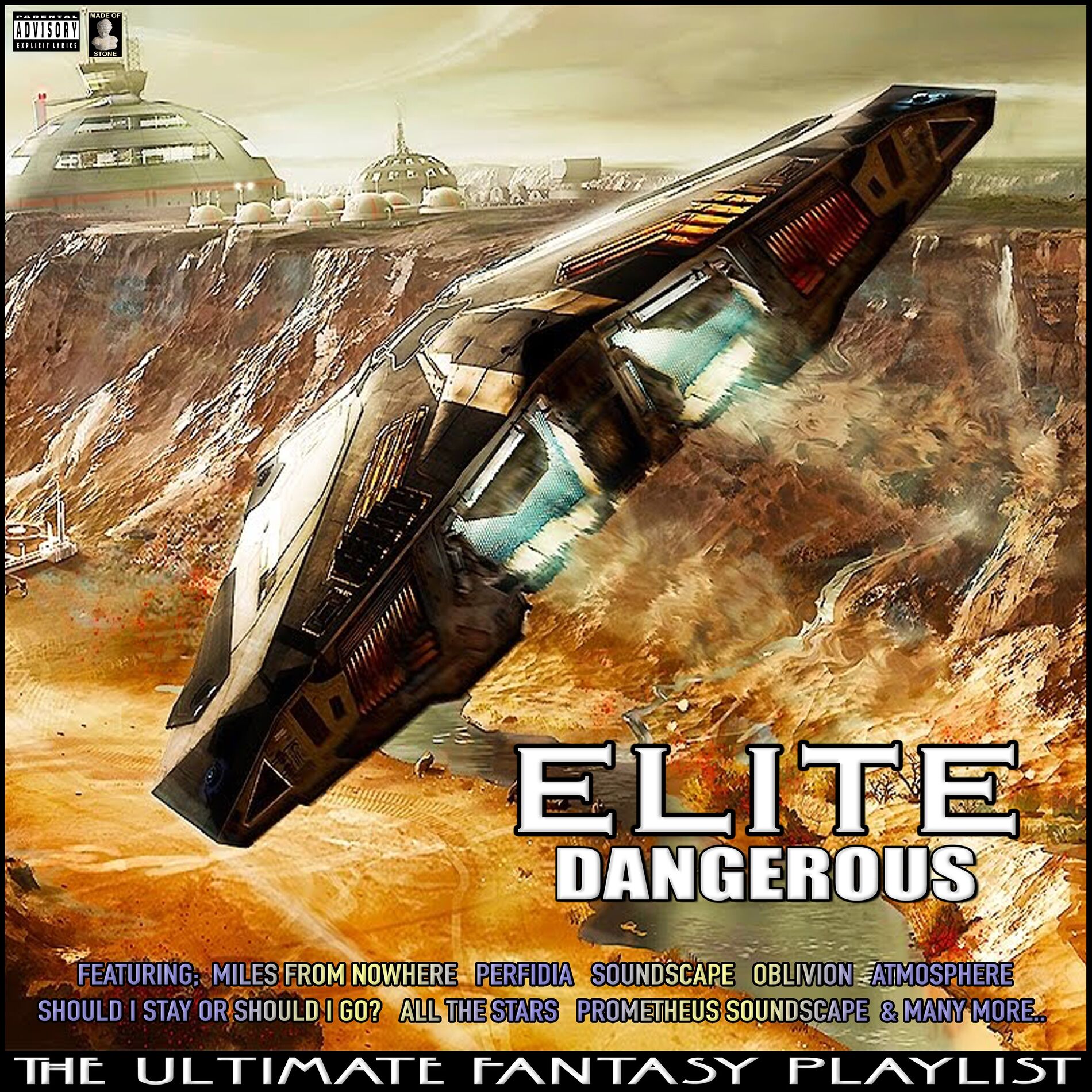 Album cover of Elite Dangerous The Ultimate Fantasy Playlist