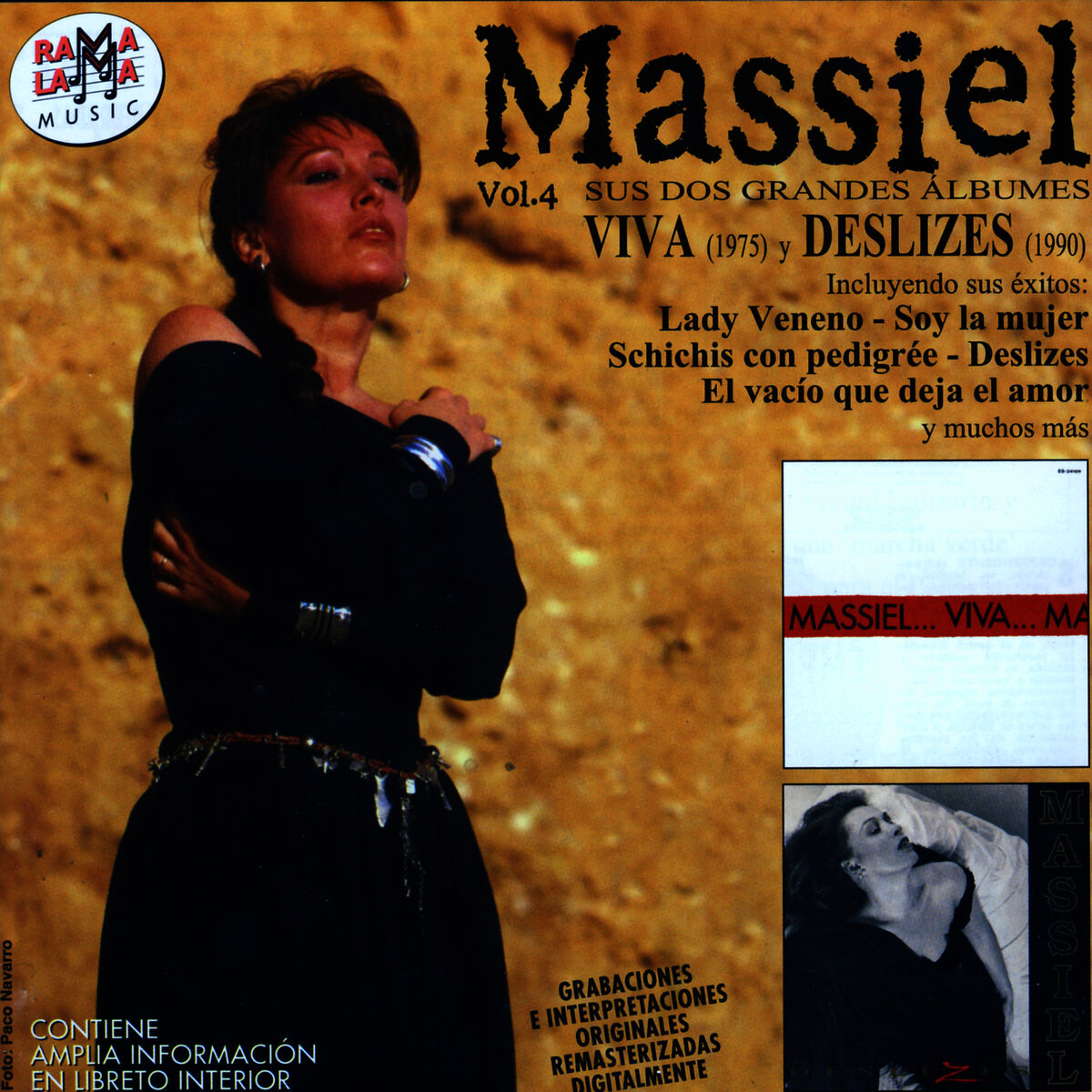 Album cover of Massiel Vol.4: Sus Dos Grandes Álbumes Viva (1975) y Deslizes (1990)