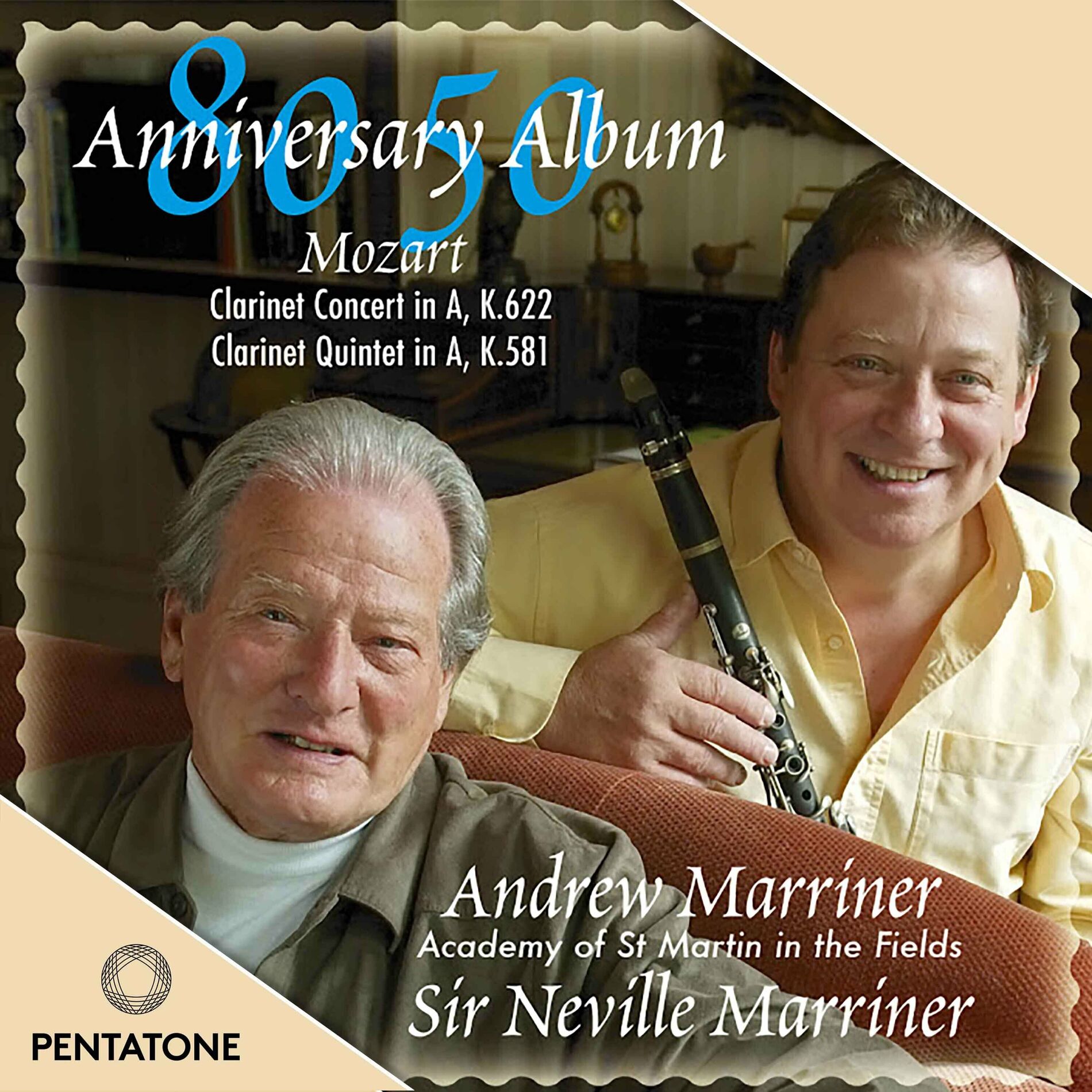 Album cover of Mozart: Clarinet Concerto & Clarinet Quintet