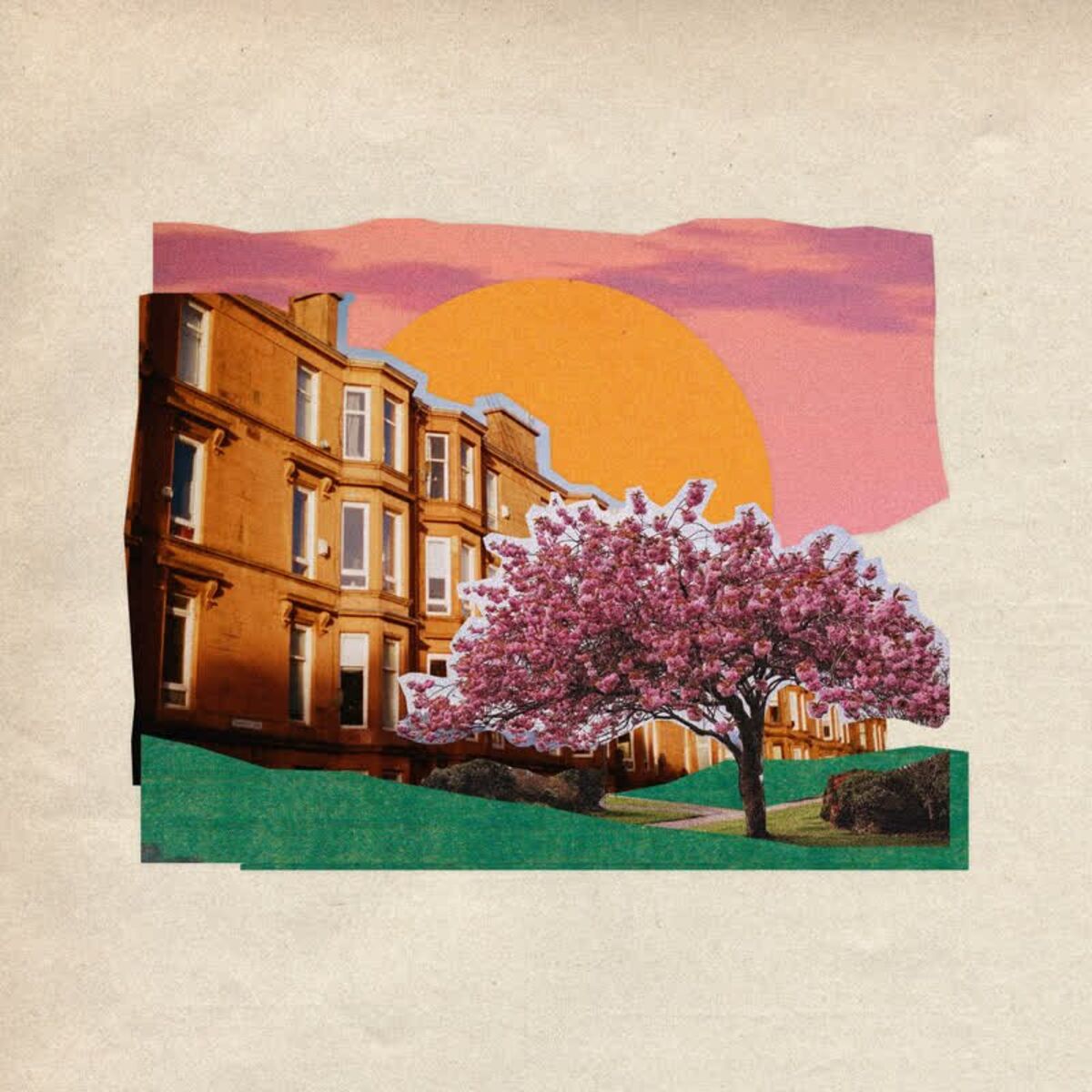 Album cover of Cherry Blossom Sunset