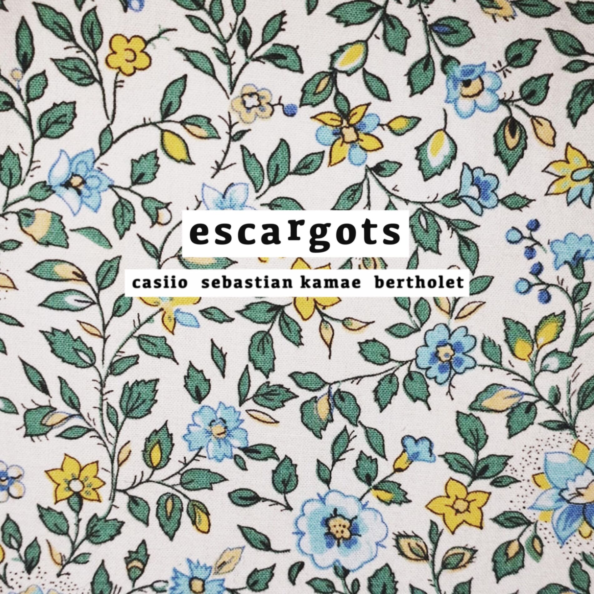 Album cover of Escargots (feat. Bertholet)