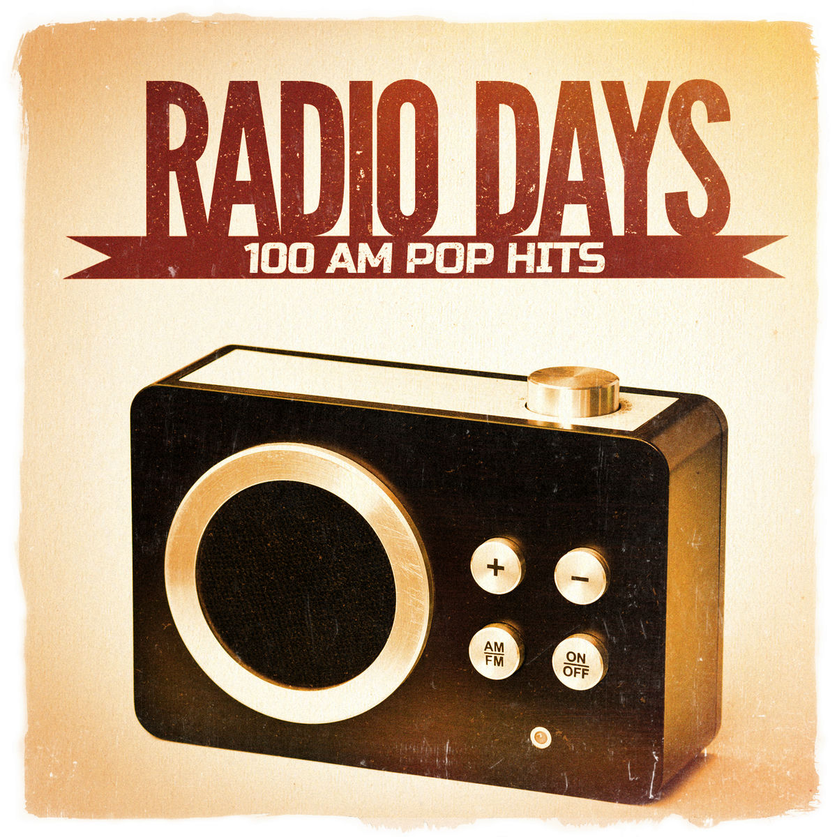Album cover of Radio Days, Vol. 2: 100 Am Pop Hits from the 60's and 70's