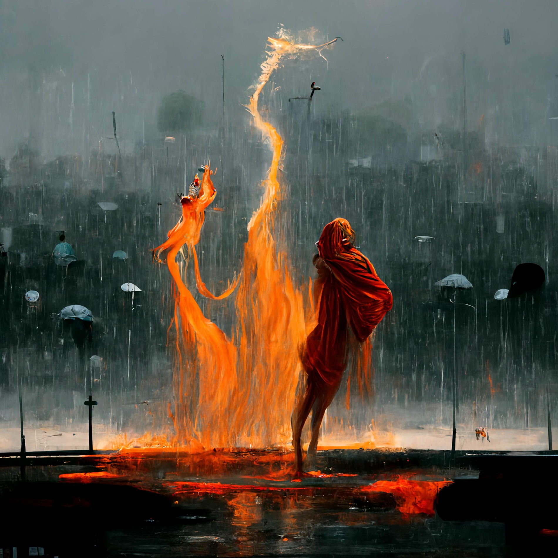 Album cover of Fire To The Rain (Hardstyle)