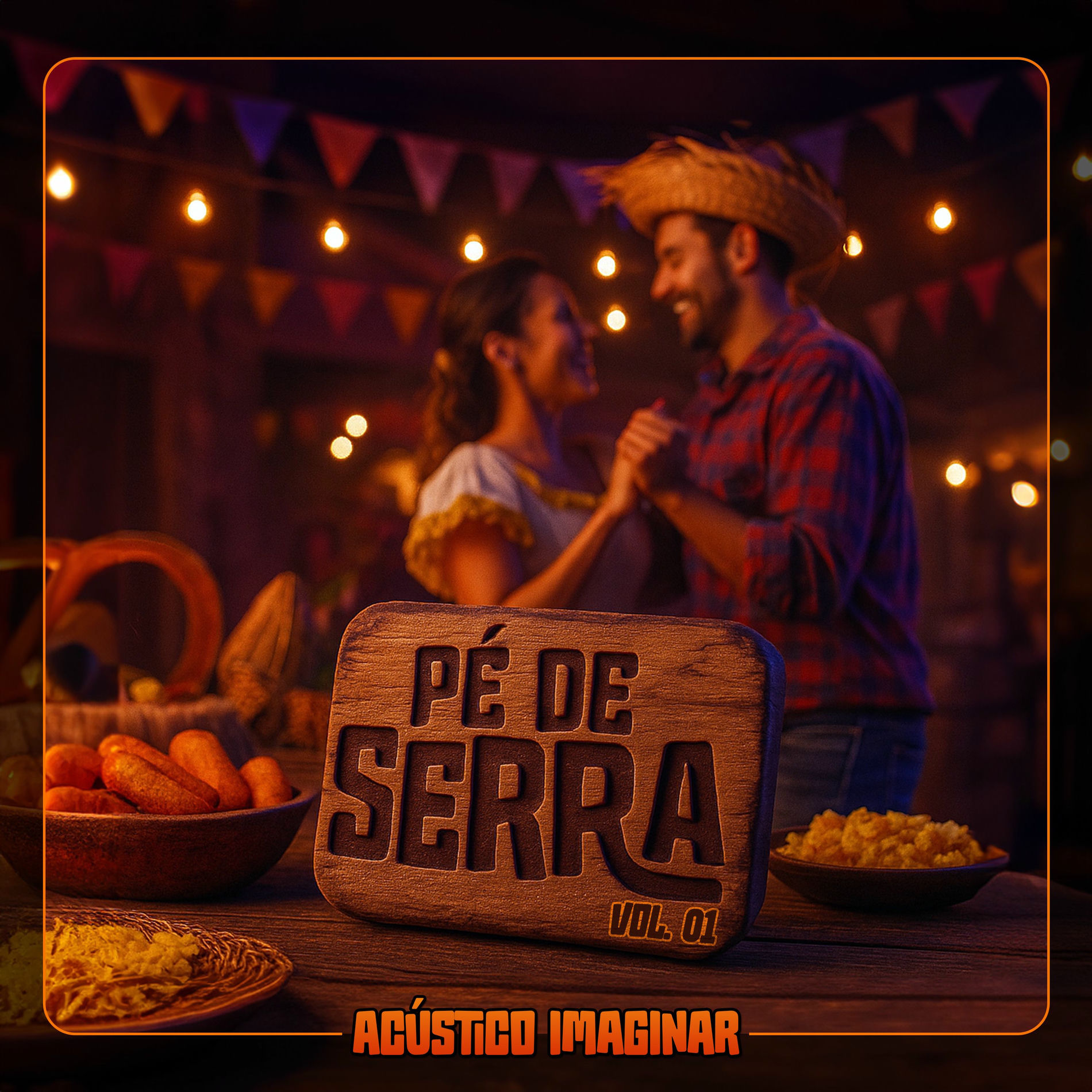 Album cover of Pé de Serra Acústico Imaginar, Vol. 01