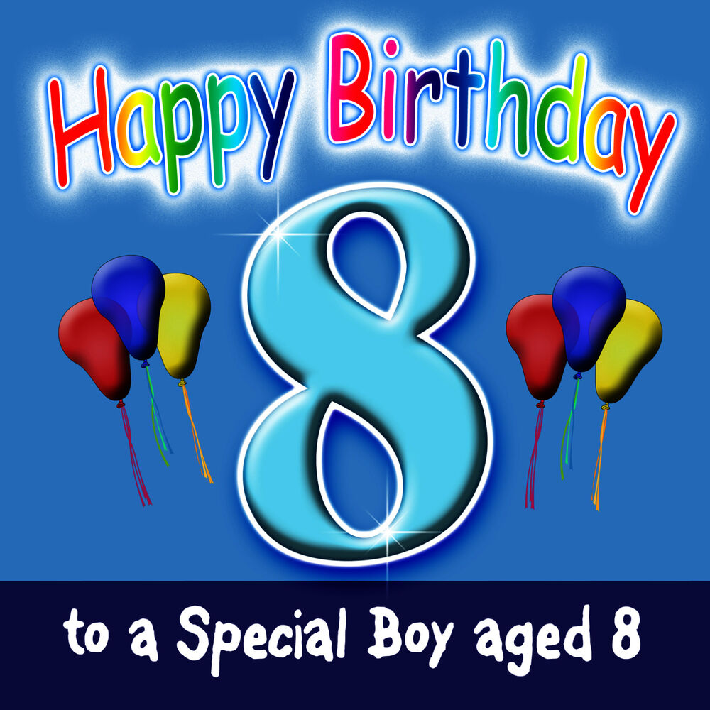 Picture of Happy Birthday (Boy Age 8)