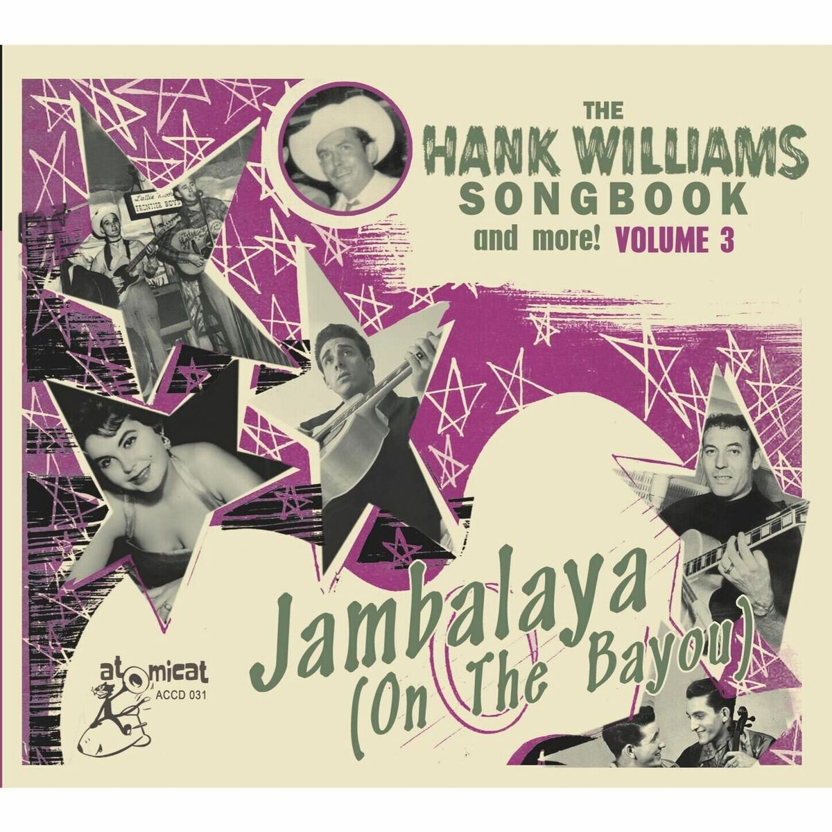 Album cover of The Hank Williams Songbook, Vol. 3 - Jambalaya (On the Bayou)