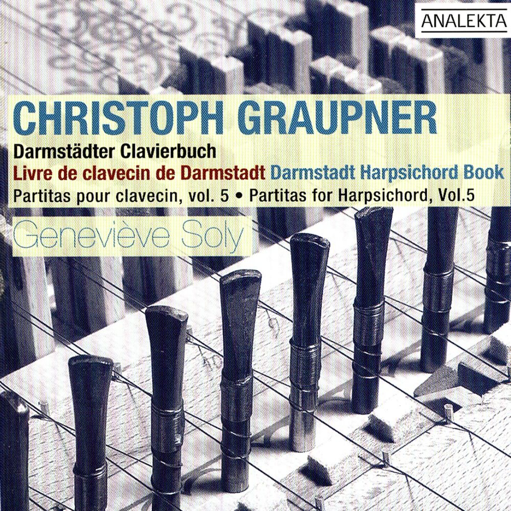 Picture of Graupner: Darmstadt Harpsicord Book (Partitas For Harpsichord, Vol. 5)