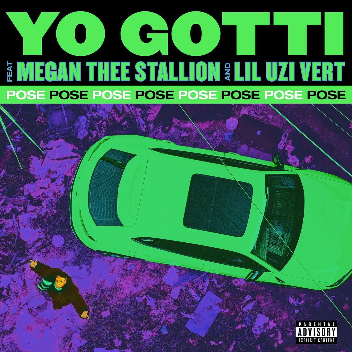 Album cover of Pose (feat. Megan Thee Stallion & Lil Uzi Vert)