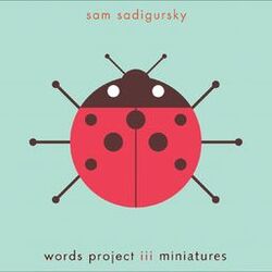Cover of Words Project III: Miniatures