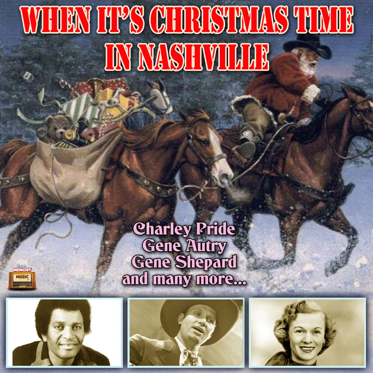 Album cover of When Its Christmas Time In Nashville