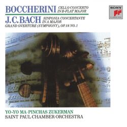 Cover of Boccherini: Cello Concerto; J.C. Bach: Sinfionia Concertante (Remastered)