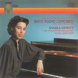 Cover of Bach, J.S.: Piano Concerti Bwv 1052, 1053 & 1056
