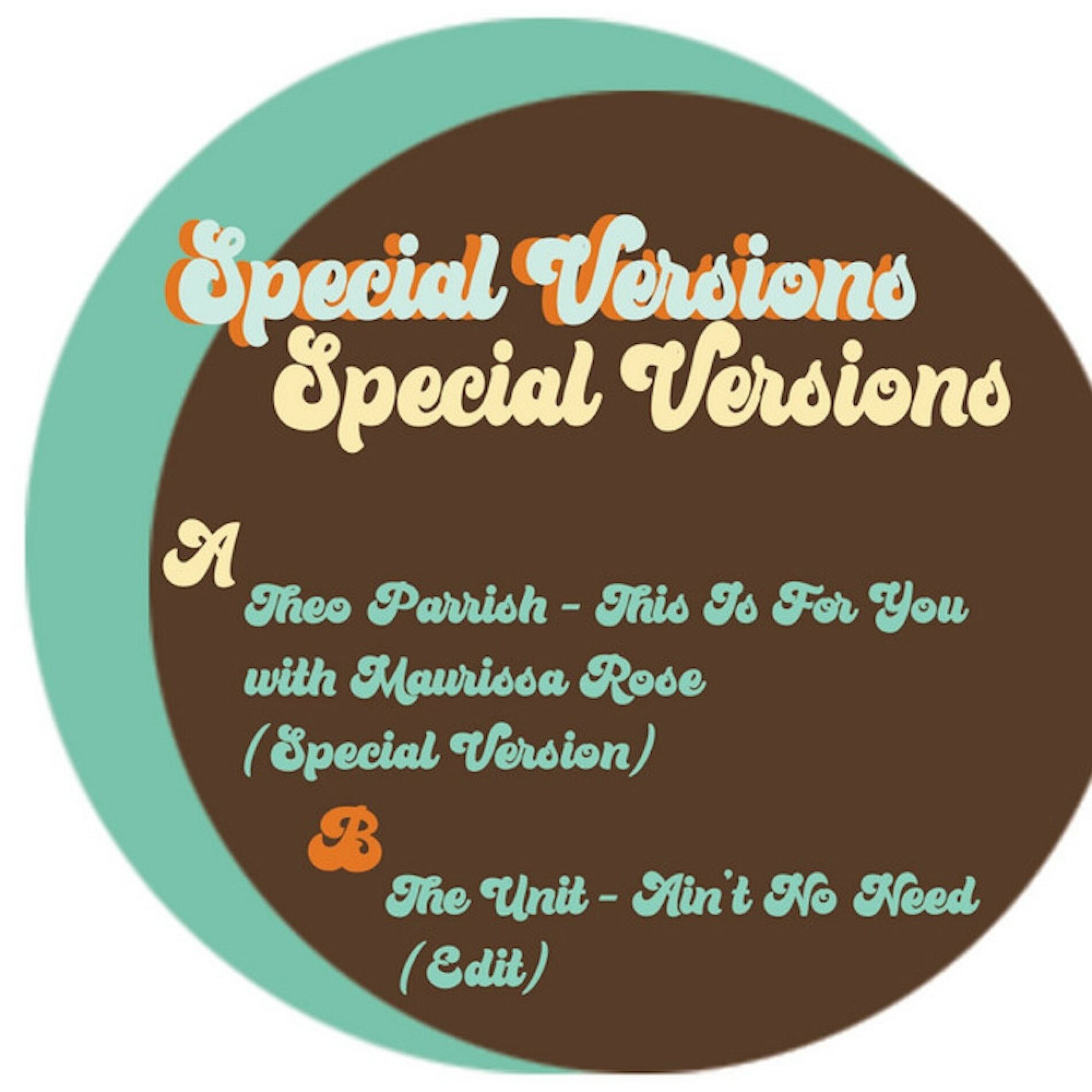 Album cover of Special Versions