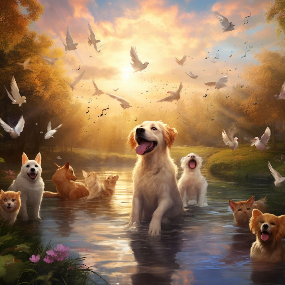 Picture of Music by the Fireside: Melodies for Your Beloved Pets
