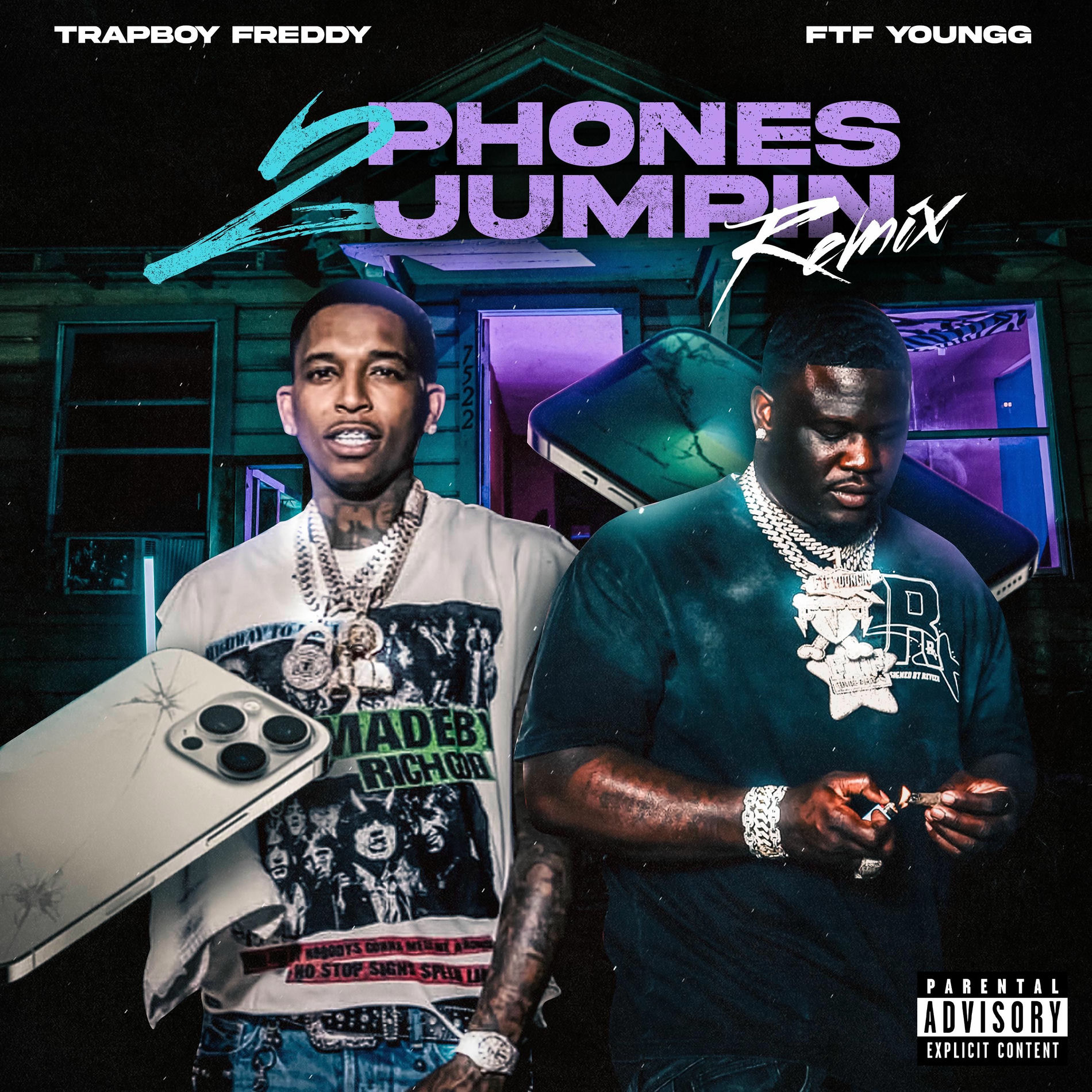 Album cover of 2 Phones Jumpin (Remix)