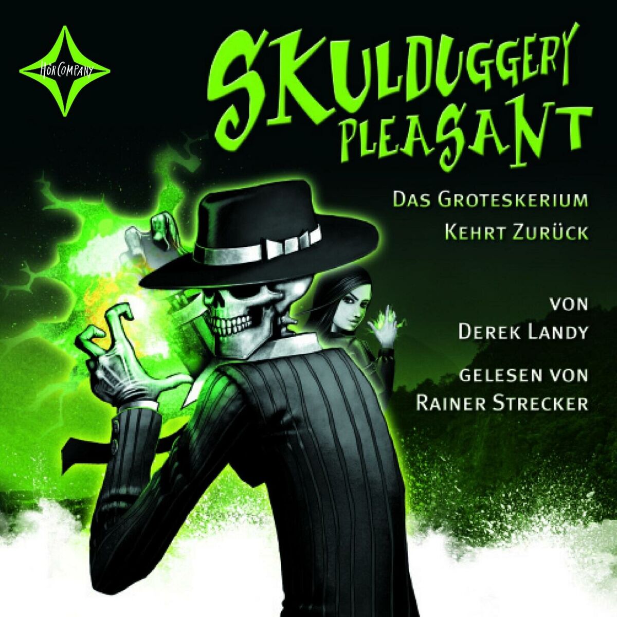 Album cover of Das Groteskerium kehrt zurück - Skulduggery Pleasant, Teil 2 (gekürzt)
