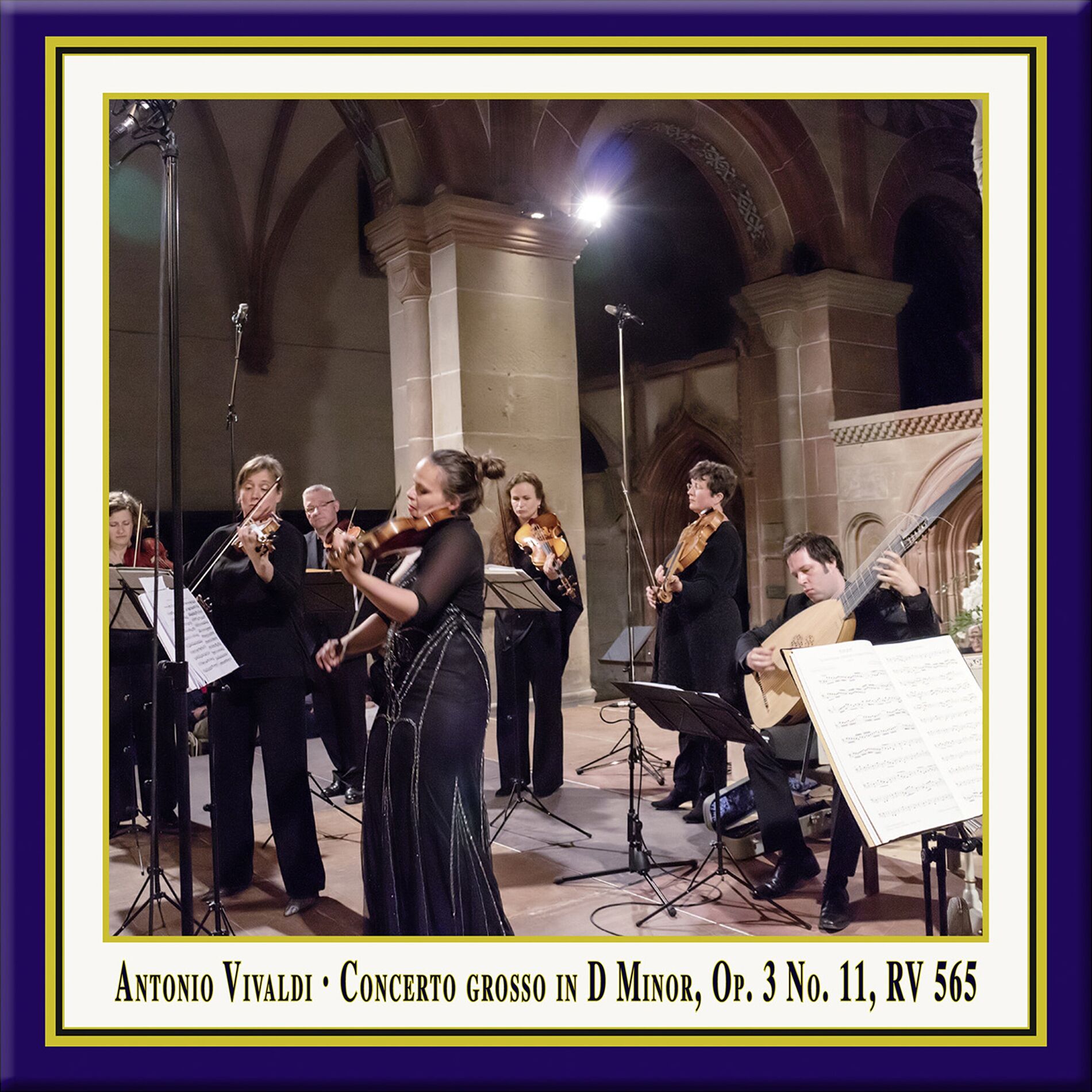 Album cover of Concerto grosso in D Minor, Op. 3 No. 11, RV 565: II. Largo e spiccato (Live)